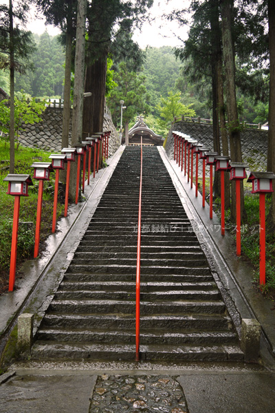 綾部 若宮神社の石段